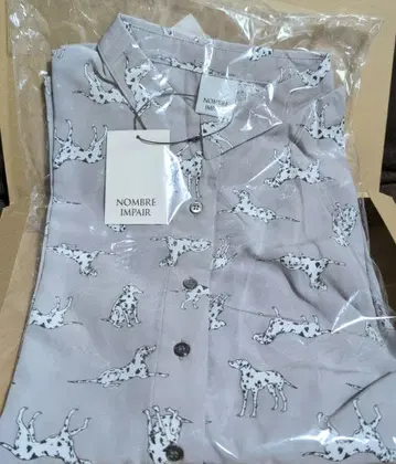 NOMBRE IMPAIR 달마시안 패턴 블라우스