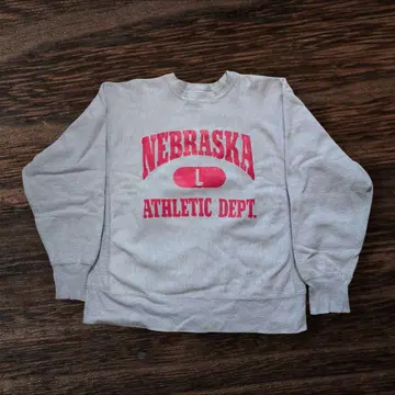 80S 챔피온 트리코 태그 리버스 위브 맨투맨 L 사이즈