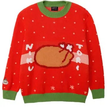 할인 가능 스웨터 치이카와 파크 토끼 TORINIKU 레드 치이카와