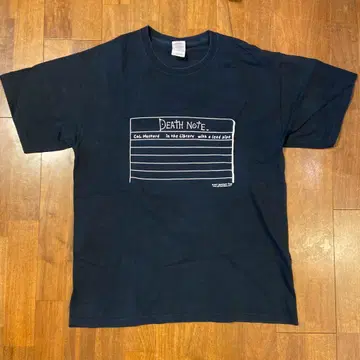 00s DEATH NOTE 데스노트 애니메이션 캐릭터 푸딩 셔츠