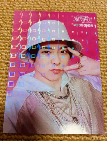 미세스 그린애플 바벨 오오모리 모토키 포토 카드