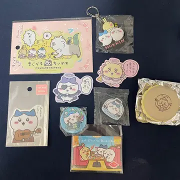 치이카와 (먼작귀) 하치와레 토끼 시사 캔뱃지 스티커