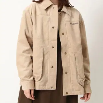 컬럼비아 우먼 스트로우 베이지 자켓 베이지 S