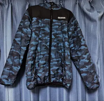 OUTDOOR 아웃도어 자켓 후드티 카모플라쥬 L