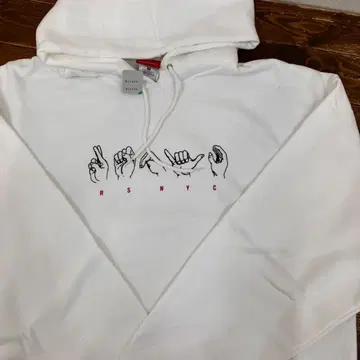 90~00년대 루키 NYC 루키 NYC 후드티 XL 화이트