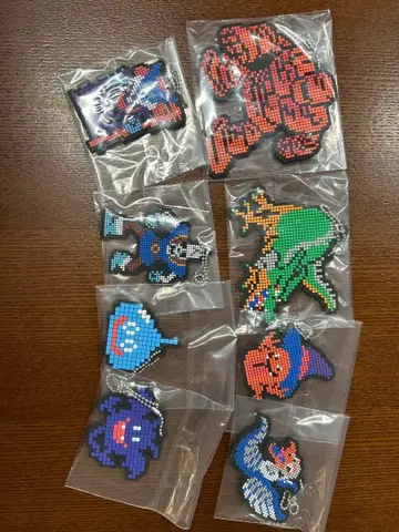 드래곤 퀘스트 러버 스트랩 8개 세트