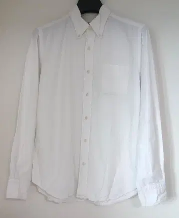 UNITED ARROWS 화이트 버튼 다운 셔츠 SLIM FIT