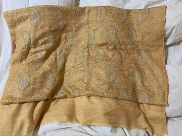 [ 대형 ] 페이즐리 무늬 자수 스톨 ( 카타르 제조 )