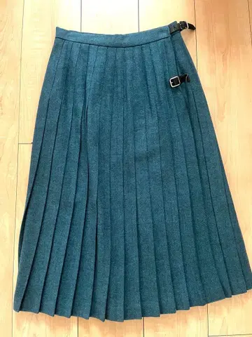 Highland Heritage 울 플리츠 스커트