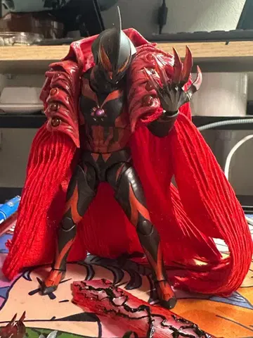 S.H.Figuarts 카이저 베리얼 머리+망토 손톱 부품 세트