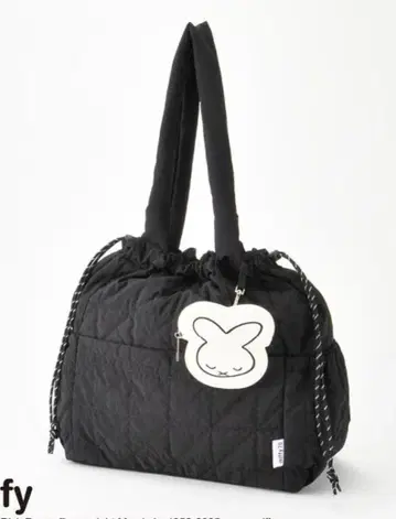 새상품 미피 퀼팅 토트백 나인체 시마무라