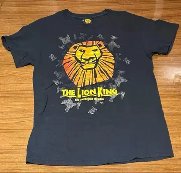 T셔츠, 라이온 킹, 브로드웨이 뮤지컬, 뉴욕, M 사이즈