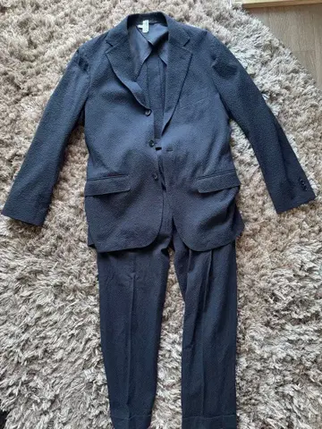 Sovereign 시어서커 셋업 네이비 50 사이즈