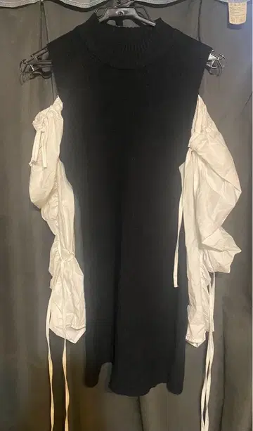 Feiyu 오프숄더 니트 원피스