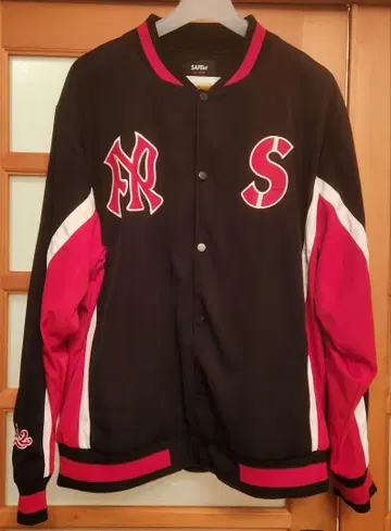 SAPEUR x FR2 바시티 자켓 XXL