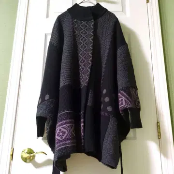 TOKUKO 1er VOL 토쿠코 니트 코트 판초 스타일