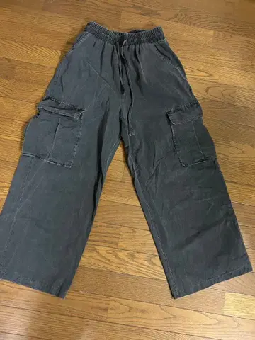 IN THE MARKET 카고 팬츠 블랙