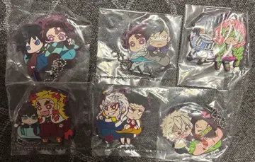 귀멸의 칼날 반쵸코 러버 마스코트 4형