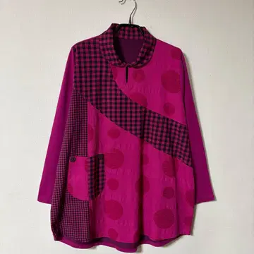 여성용 튜닉 원피스 빅 사이즈 루즈핏 Free