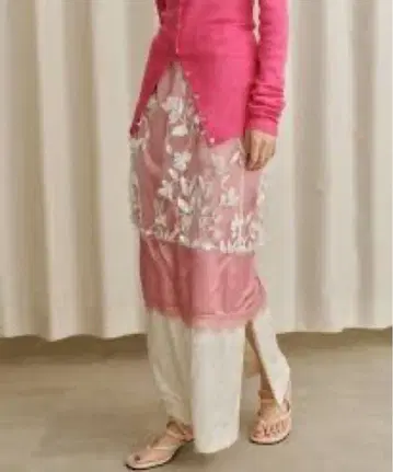 새상품 yae 스커트 핑크