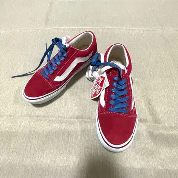 새상품 VANS 올드스쿨 ULTRA CUSH 스니커즈 레드 빨간색