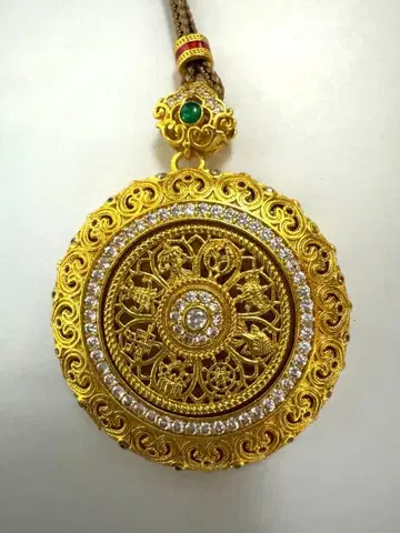 오사카 간사이 만박 네팔관 목걸이 펜던트 마왈