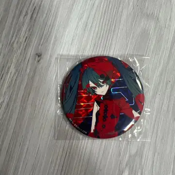 하츠네 미쿠 ART OF MIKU 메인 비주얼 캔뱃지 모치즈키 케이