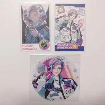 니지산지 로후마오 4주년 폴라로이드 코스터 후와 미나토