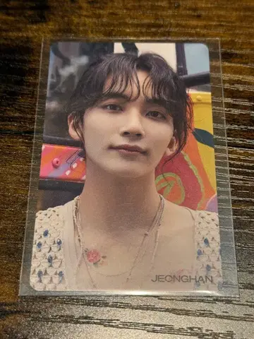 SEVENTEEN HEAVEN 정한 HMV 특전 트레이딩 카드 세븐틴