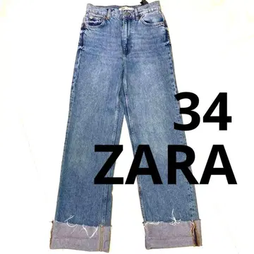 ZARA the90's full length 데님 스트레이트 와이드