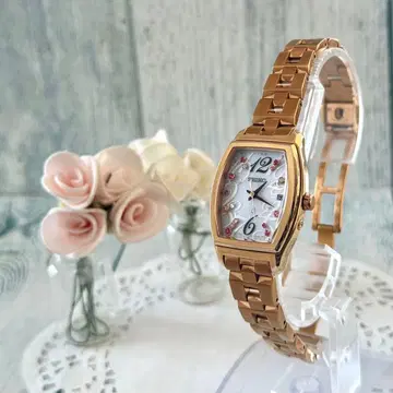 [ 한정판 ] SEIKO 루키아 1B22-0AP0 전파 솔라 핑크 계열