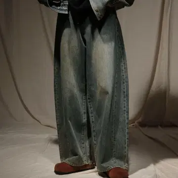 니코앤드 EXTRA WIDE DENIM 팬츠 niko and JEANS