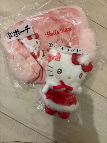 키티 당첨 복권 마스코트