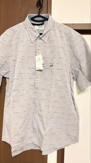 crocodile 반팔 셔츠 그레이 LL 택 포함 새상품