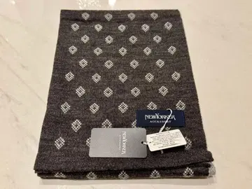 NEWYORKER 다이아몬드 패턴 머플러