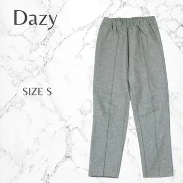 Dazy 러프 캐주얼 스포티 허리밴딩 스웨트 팬츠 S