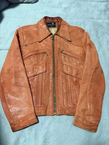 70s USA제 가죽 자켓 사이즈 40 빈티지