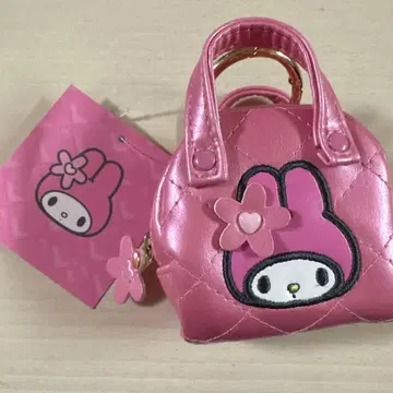 마이멜로디 미니 퀼트 파우치