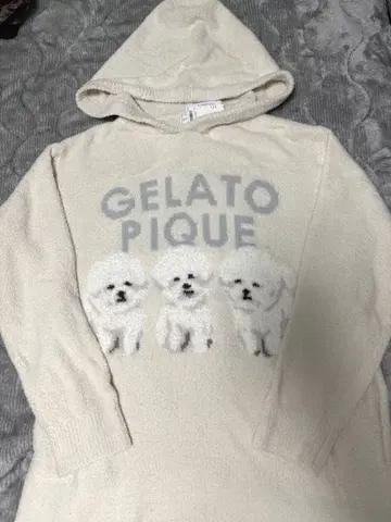 GELATO PIQUE 후드 부착 룸웨어 강아지