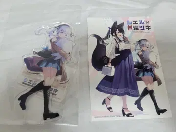 미시마 쿠로네 시엘 츠키미츠키 아크릴 스탠드 엽서 2종 세트