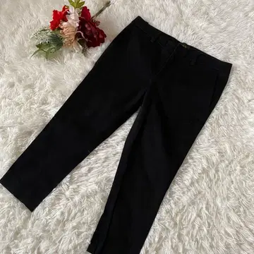 새상품급 [ 드로어 ] 블랙 스키니 팬츠 (36) 신축성 있음