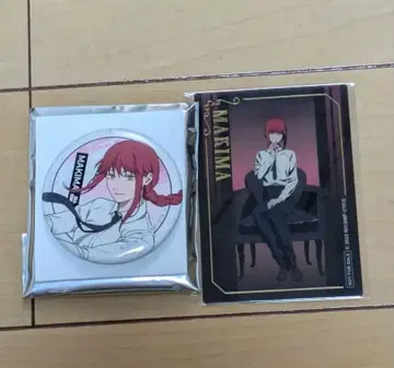 체인소 맨 마키마 캔뱃지 클리어 카드 로프트 특전 영화 레제 편