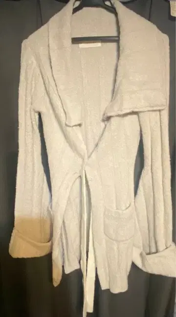 ANDMARY 라이트 그레이 롱 가디건