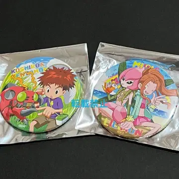 디지몬 어드벤처 디지몬 캔뱃지 빛나는 미미 세트