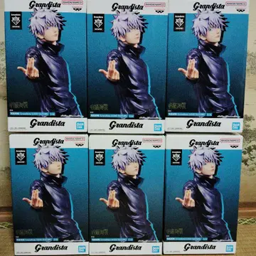 주술회전 Grandista 고죠 사토루 피규어 6체 세트