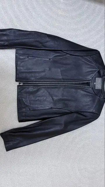 유나이티드 애로우즈 블랙 가죽 자켓 36