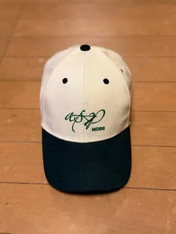 ASAPMODE 자수 로고 야구 모자