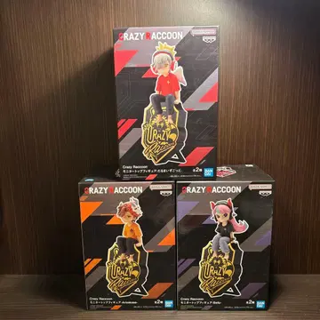 Crazy Raccoon 달마리즈갓 아리사카 Selly 피규어