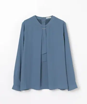 보타이 웜 블라우스 오피스 캐주얼