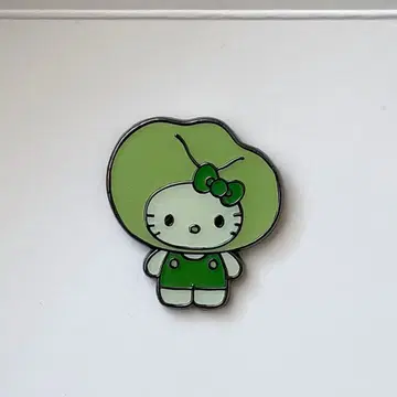 오사카 엑스포 모키티 후쿠로노리 핀 배지 헬로키티